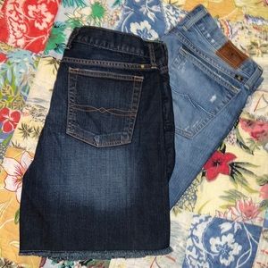(2) Pairs if Lucky Brand Jean Shorts